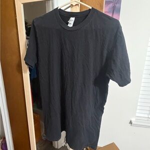 American Apparel black tee